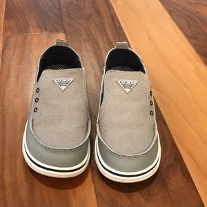 Columbia boys deck shoes